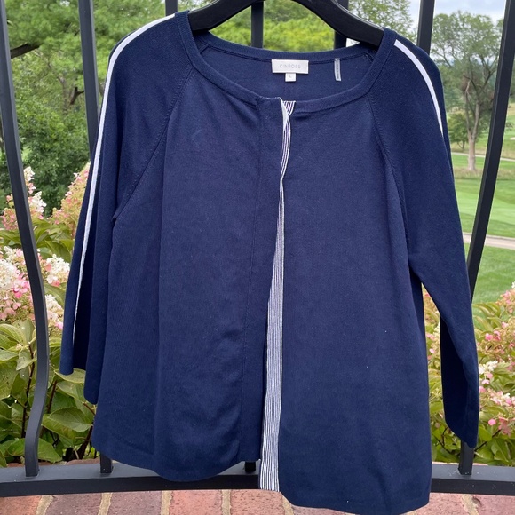 Kinross Sweaters - Kinross 2-Button Cotton Cardigan